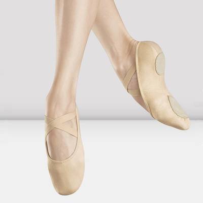 Gyakorló Cipők - Balett Cipők BLOCH | Ladies Infinity Stretch Canvas Ballet Shoes S0220L-C