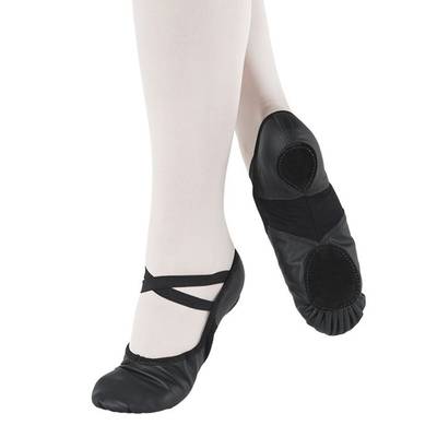 Υφασμάτινο παπούτσι για μπαλετο SO DANCA | Adult Ballet Shoe Leather BAE11M