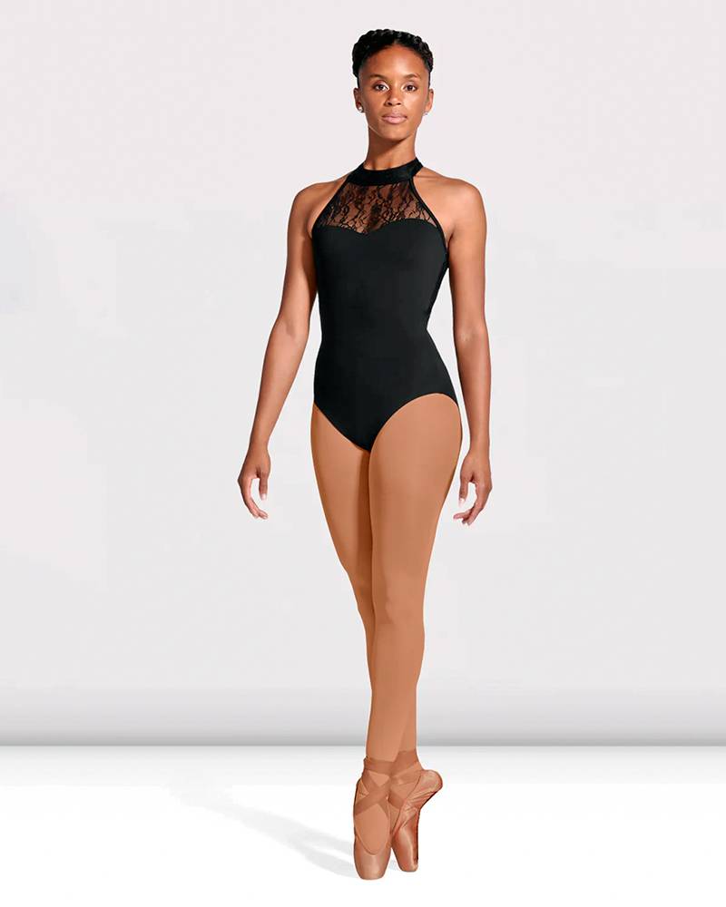 Tank & Halter Dance Leotards BLOCH | Lace Body Halter Leo