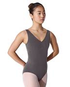 Pinch V Neck Leotard