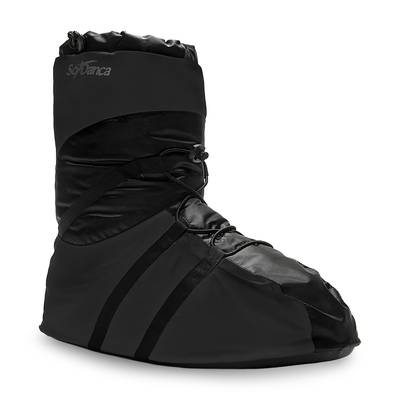 Warm Up and Exercise Gear SO DANCA | Elastic Laced Warmup Winter Booties BT-30