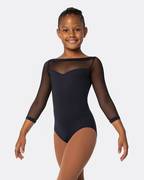 Child Mesh Spandex Leotard Paolina