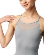 Skirted Camisole Leotard Rose