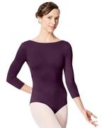 Women's Three Quarter Sleeve Leotard Nanette