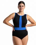 Color Pop Boatneck Leotard