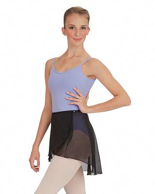 Balett Szoknyák (körbefogó/wrap) CAPEZIO | Chiffon Wrap Skirt CAD800B