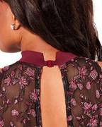 Ornate Romance Embellish High Neck Leotard