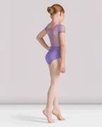 Girls Cap Sleeve Leotard Logan