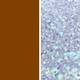 LIG-BROWN NUBUCK & GLITTER