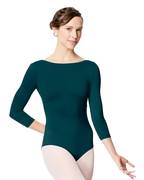 Women's Three Quarter Sleeve Leotard Nanette