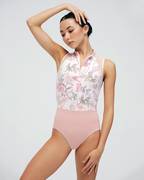 Rebecca High Neck Tank Style Leotard