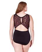 Ornate Romance Allure Mesh Back Leotard