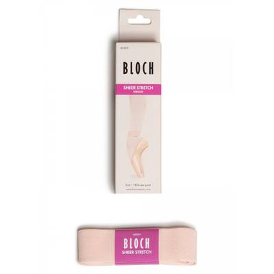 Pointe Shoe Bands and Elastics BLOCH | Sheer Stretch Ribbon A0529