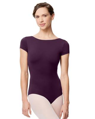 Sleeve Leotards LULLI | Women's Short Sleeve Leotard Octavia LUB286