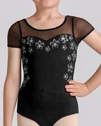 Girls Cap Sleeve Leotard Logan