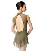 Skirted Mock Neck Leotard Isabelle