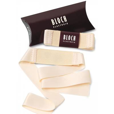 Pointe Shoe Bands and Elastics BLOCH | Elastorib (Ribbon) A0525