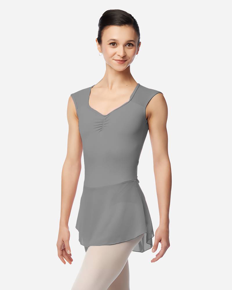 Lulli Julia Dusty Rose Skirted Leotard