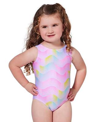 Tank & Halter Dance Leotards CAPEZIO | Sunset Wave Sunrise Leotard - Child F12442C
