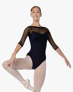 Adult Mesh Spandex Leotard Paola