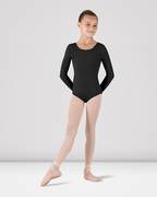 Girls Basic Long Sleeve Leotard