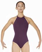 Halter Neck Microfiber Performance Leotard Ivana