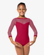 Child Mesh Spandex Leotard Paolina