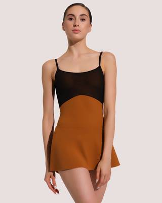 Ince Askılı Dans Mayoları GRISHKO | Jennifer Camisole Leotard DA2040MP