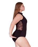 Ornate Romance Embellish High Neck Leotard