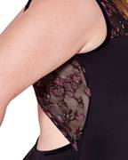 Ornate Romance Allure Mesh Back Leotard