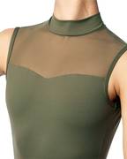 Skirted Mock Neck Leotard Isabelle