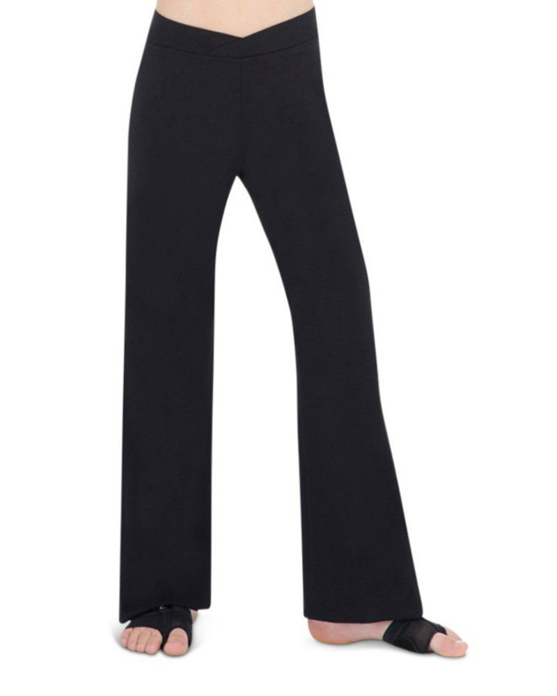 School Zone, black jazz pants, elasticated, Inside leg: 48cm, NEW, size 4,  – DaisyChainClothing