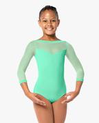 Child Mesh Spandex Leotard Paolina