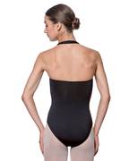 Halter Microfiber Dance Leotard Mallory