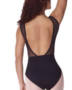 Asymmetrical Boat Neck Leotard