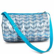 Chevron Barrel Bag