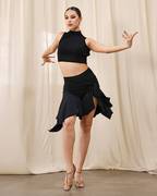 Professional Performance Latin Dance Skirt