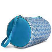 Chevron Barrel Bag