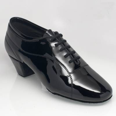 Mens Dancesport Latin Shoes RAY ROSE | Bryan Watson Black Patent BW111P