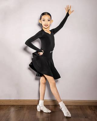 Plesne Haljine UDANCE | Girls Latin Dance Dress DAS698