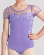 Girls Cap Sleeve Leotard Logan