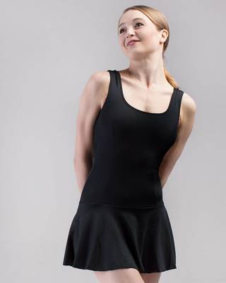 Adult Ballet Dresses SO DANCA | Leotard W/Skirt Adult E-10710pytqweqwe
