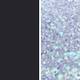 BLACK-SATIN/GLITTER BLACK-SATIN/GLITTER