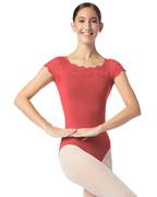 Adult Cap Sleeve Lace Leotard Matilda