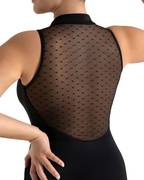 Adults Spot on Zip Front Leotard
