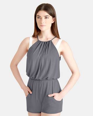 Overalls and Unitards CAPEZIO | Pleated Romper CK1032W