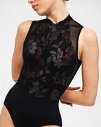 Rebecca High Neck Tank Style Leotard