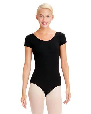 Kollu Dans Mayoları CAPEZIO | Short Sleeve Leotard TB133