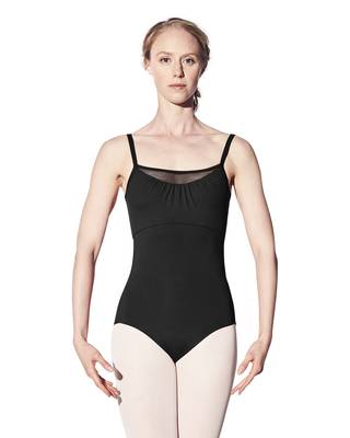 Camisole Dance Leotards BLOCH | Alair Vine Flock Back Cami Leo L8960