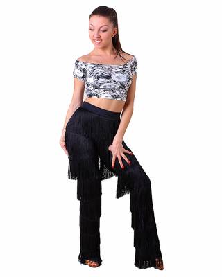 Jazz Tanzhosen AITA | Fringe Dance Pants CL14050